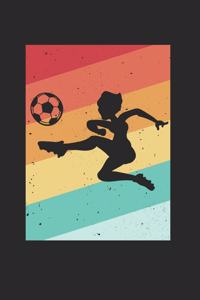 Fußball Fußballspieler Notizbuch