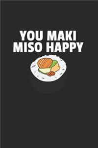 Sushi Notizbuch