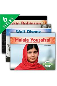 Biografias: Personas Que Han Hecho Historia Set 1 (History Maker Biographies) (Set)