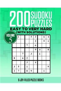 200 Sudoku Puzzles Volume 5