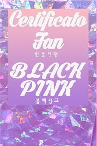Certificato Fan BLACKPINK