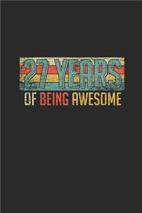 27 Years Of Being Awesome