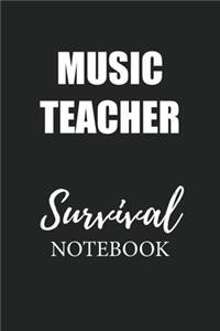 Music Teacher Survival Notebook