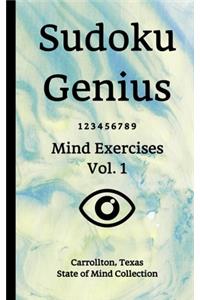 Sudoku Genius Mind Exercises Volume 1