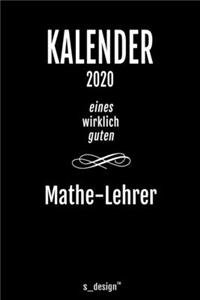 Kalender 2020 für Mathe-Lehrer