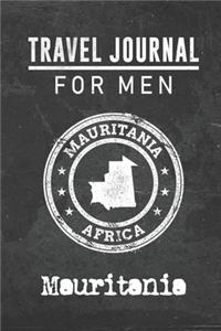 Travel Journal for Men Mauritania