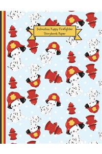 Dalmatian Puppy Firefighter Storybook Paper