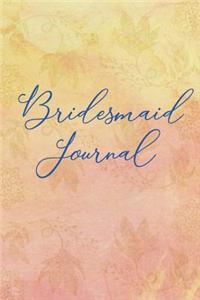 Bridesmaid Journal