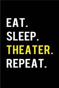 Eat. Sleep. Theater. Repeat.