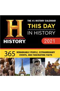 2021 History Channel This Day in History Boxed Calendar