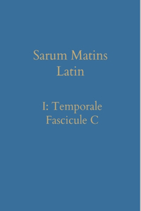 Sarum Matins Latin I