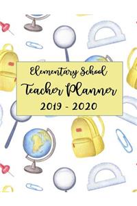 Elementary School Teacher Planner 2019 - 2020