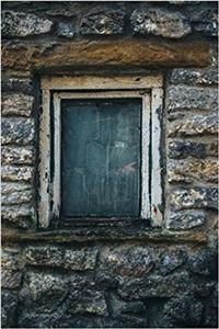 Bluish-Green Window - Lined Notebook