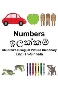 English-Sinhala Numbers Children's Bilingual Picture Dictionary