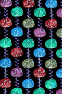 Journal Notebook Abstract Sketchy Trees Pattern 7