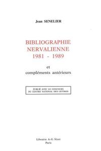 Bibliographie Nervalienne 1981-1989