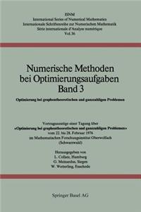 Numerische Methoden bei Optimierungsaufgaben Band 3