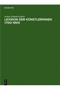 Lexikon Der Künstlerinnen 1700-1900