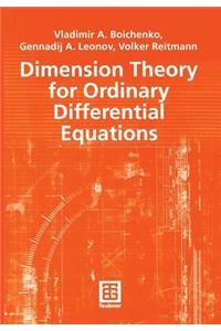 Dimension Theory for Ordinary Differential Equations