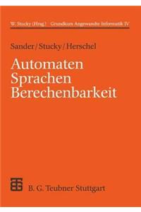 Automaten Sprachen Berechenbarkeit