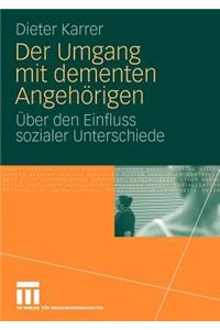 Der Umgang Mit Dementen Angehorigen