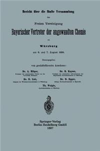 Bericht Über Die Fünfte Versammlung Der Freien Vereinigung Bayerischer Vertreter Der Angewandten Chemie