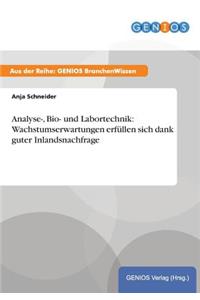 Analyse-, Bio- und Labortechnik