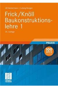 Frick/Knoll Baukonstruktionslehre 1