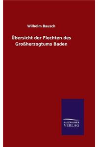 Übersicht der Flechten des Großherzogtums Baden