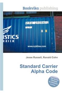 Standard Carrier Alpha Code