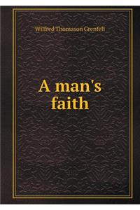 A man's faith