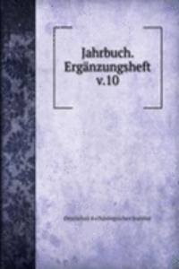 Jahrbuch. Erganzungsheft