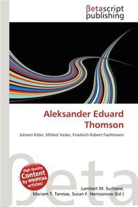 Aleksander Eduard Thomson
