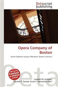 Opera Company of Boston