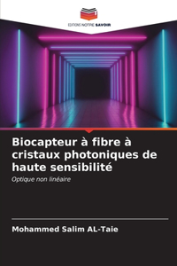 Biocapteur à fibre à cristaux photoniques de haute sensibilité