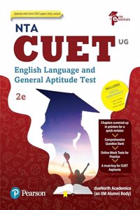 NTA CUET- UG 2024 English and General Test (Combined) |Fully solved 2023 paper | Chapterwise summed pointers for revision | Digital Question Bank & Mock Tests
