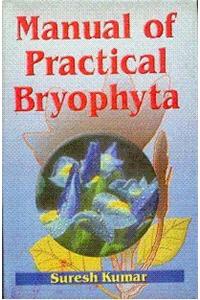 Manual of Practical Bryophyta