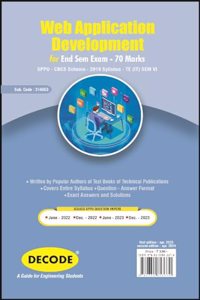 Web Application Development for SPPU 19 Course (TE - VI - IT - 314453) (Decode)