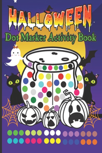 Halloween Dot Marker Activity Book(no.2)