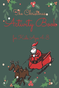 Christmas Activity Book for Kids Ages 4-8