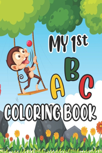 My 1st ABC Coloring Book