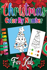 Christmas Color By Number For Kids