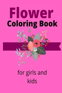 Flower Coloring Book