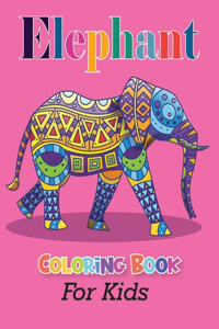 Elephant Coloring Book for Kids
