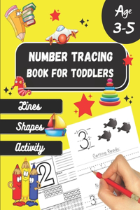Number tracing Book For Toddlers Age 3-5