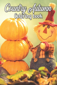 Country Autumn Coloring Book