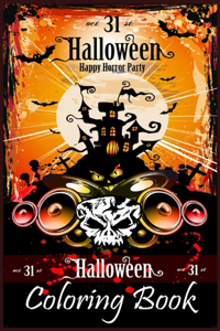 Halloween coloring Book