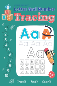 Abc Fun And Easy Letter And Number Tracing Workbook