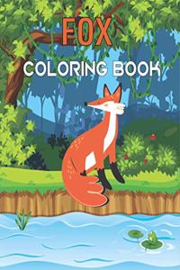 Fox Coloring Book