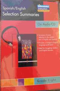 Prentice Hall Literature Spanish English Summaries Audio CD Grade 8
